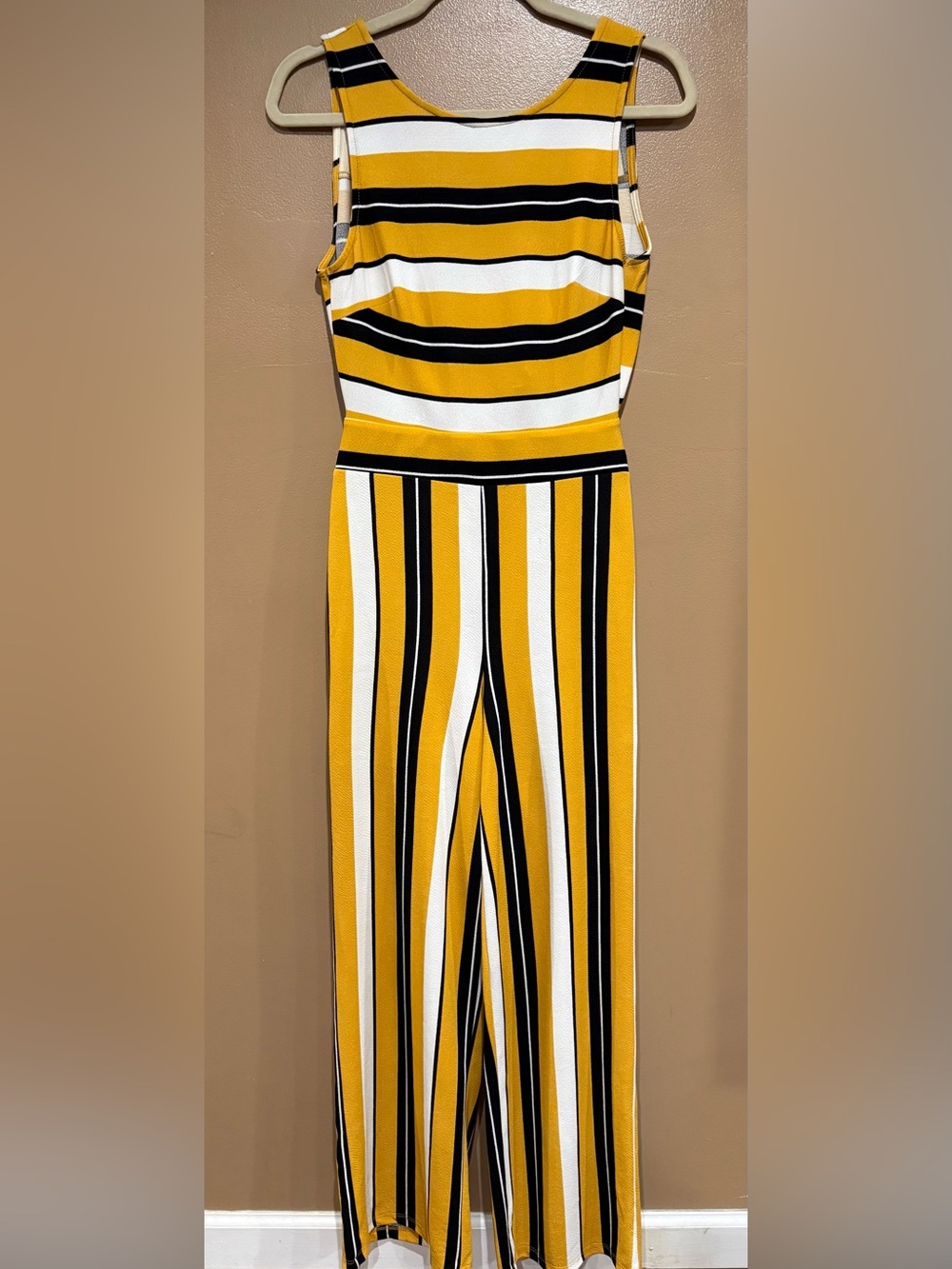 Striped Jumpsuit